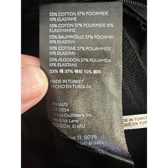 Free People Real Deal Slit Pant in Black Extra Small NWT - Picture 6 of 10